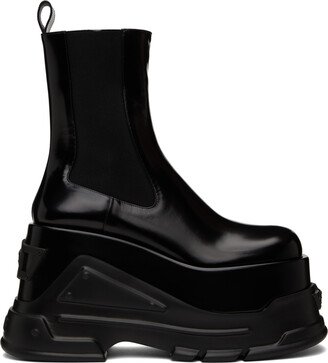 Black Medusa Anthem Platform Boots