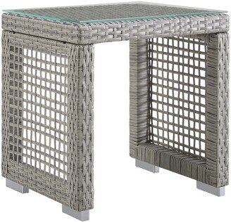 Aura Outdoor Patio Wicker Rattan Side Table