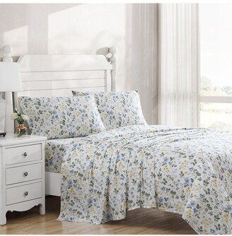 Meadow Floral 100% Cotton 300 Thread Count Sateen Sheet Set