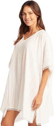 Heatwave Kaftan (White) Women's Swimwear