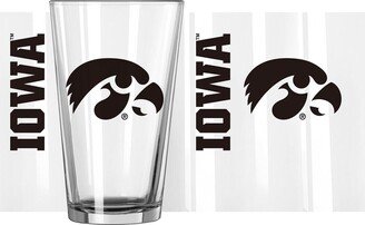 Iowa Hawkeyes 16 Oz Team Wordmark Game Day Pint Glass