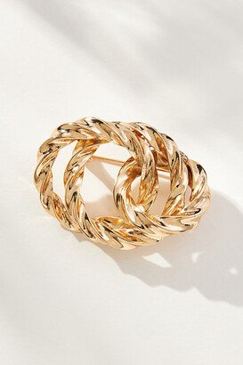 By Anthropologie Triple Knot Brooch