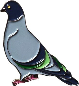 Make Heads Turn Enamel Pin Pigeon