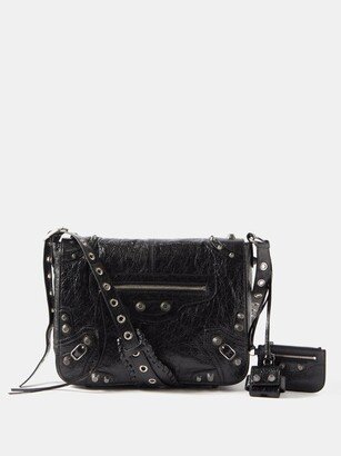 Le Cagole Medium Leather Cross-body Bag