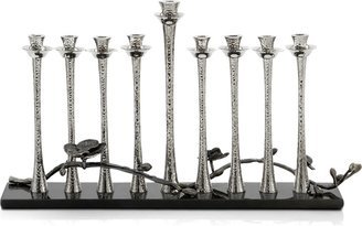 Black Orchid Menorah