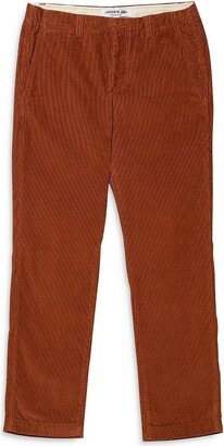 Mens Corduroy Straight Fit Chino Pants