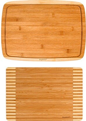 Bamboo 2 Piece Cutting Board Set