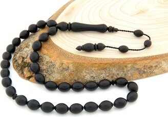 Ebony Wood 33 Beads Islamic Prayer For Muslim Misbaha 202072 Tasbih Tasbeeh Tesbih Tasbih Rosary Original Real, Islamic Rosary