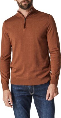 Quarter Zip Cotton & Modal Sweater