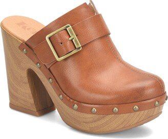 Debbi Block Heel Platform Clog