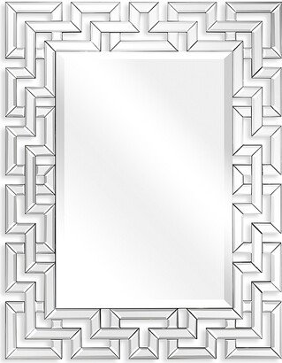 Beveled Antique Wall Mirror