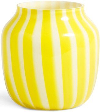 Striped Wide Vase