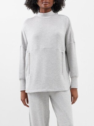 Bay High-neck Jersey Sweatshirt