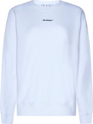 Logo Printed Long-Sleeved Sweatshirt