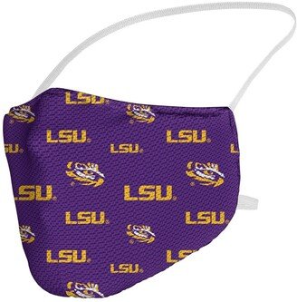 Multi Adult Lsu Tigers All Over Logo Face Covering