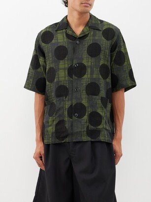 Cabana Polka-dot Jacquard Shirt