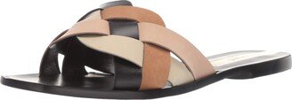 Women's GRAMADO Multi-Color Braided Flat Sandal Slide