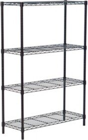 4-Tier Wire Shelving