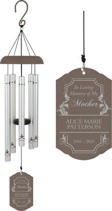 Mother Memorial Wind Chime | Gift Sympathy Loss Of Personalized