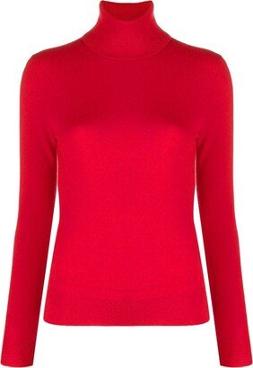 Roll-Neck Cashmere Jumper-AC