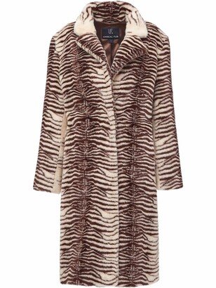 Savannah tiger-print coat