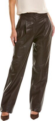 Collection Mika Leather Pleated Pant