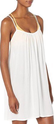 Summer Adventures Cover-Up Dress (Bright White) Women's Swimwear