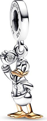 Lab-Grown Diamond Disney 100th Anniversary Donald Duck Dangle Charm