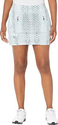 15 Habu Print Skort (Mercury) Women's Skort