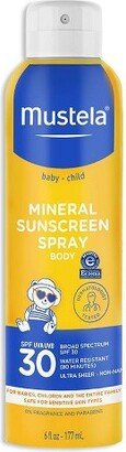 Mineral-Based Baby Sunscreen Spray - SPF 30 - 6 fl oz