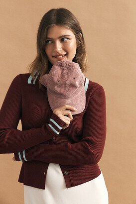 Plunging Polo Cardigan