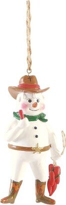 Gallerie II Sweatin' Snowman Ornament