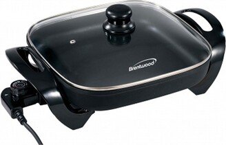 12 in. Electric Skillet with Glass Lid