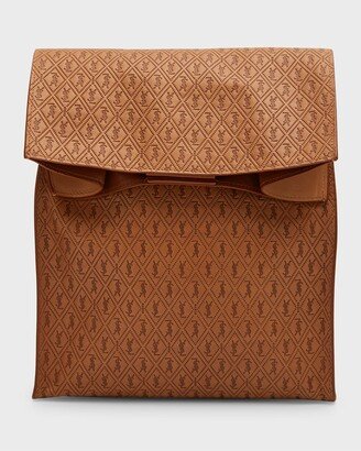 Men's Le Monogramme Deli Paper Bag Leather Handbag