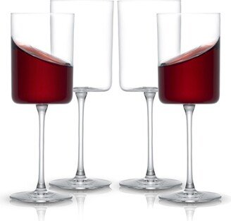 Claire Red Wine Glasses, Set of 4