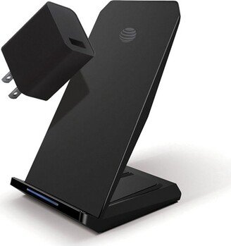 AT&T® 15-Watt Wireless Charging Stand with Quick Charge™ 3.0 Rapid Charger