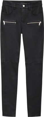 Remy leather skinny trousers