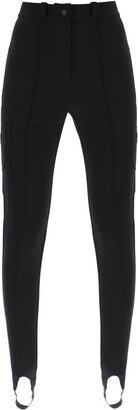 Skinny Cut Stirrup Trousers