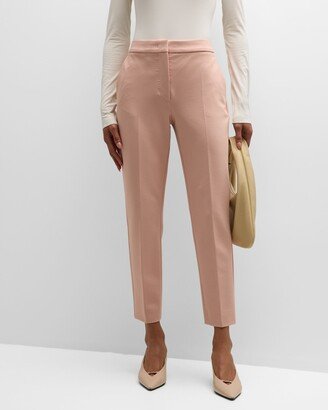 Pegno Skinny-Leg Ankle Crepe Pants