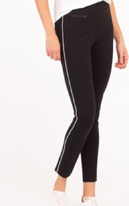 The Perfect Pant, Ankle Piped Skinny in Black