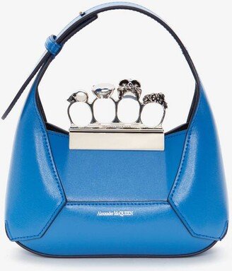 Women's The Jewelled Hobo Mini Bag In Galactic Blue