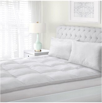 All-Season Plush Down Alternative Hypoallergenic Mattress Topper