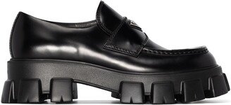 Monolith leather loafers