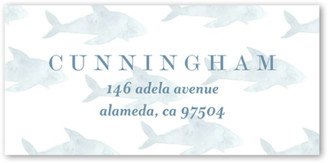 Address Labels: Baby Shark Boy Address Label, Blue, Address Label, Matte