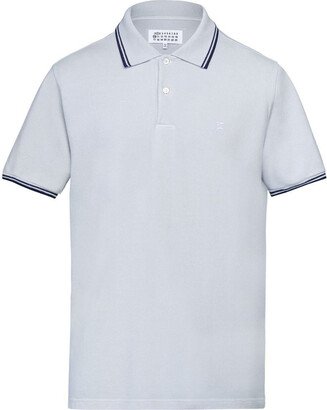 Cotton polo shirt-AH