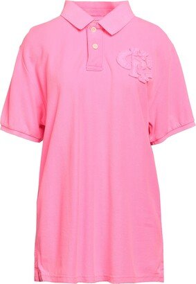 CHARAPA Polo Shirt Fuchsia