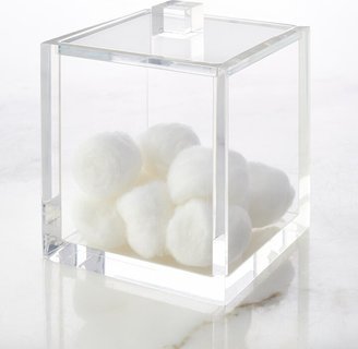 Solid Ice Cotton Ball Container