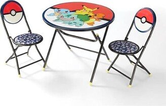 Pokemon 3 Piece Table and Chair Set
