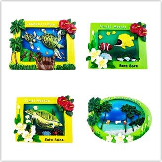 Bora Tahiti Moorea French Bosnia Fridge Magnet Trip Travel Souvenir Gift Collection Craft Refrigerator Decoration