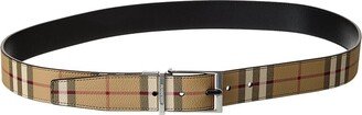 Vintage Check Fabric Belt